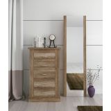 Pack de Dormitorio con Cabecero de 160 x 120 cm + 2 Mesitas de Noche + Sinfonier | Color Cañón (para Cama de 135-140 o 160)
